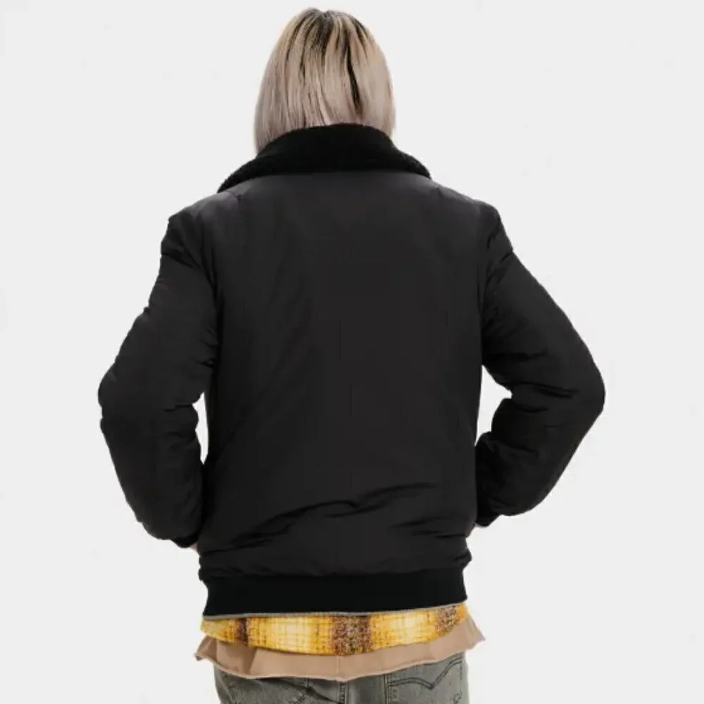 UGG | Men's Ethan Bomber Sherpa Jacket - Picture 2 of 15